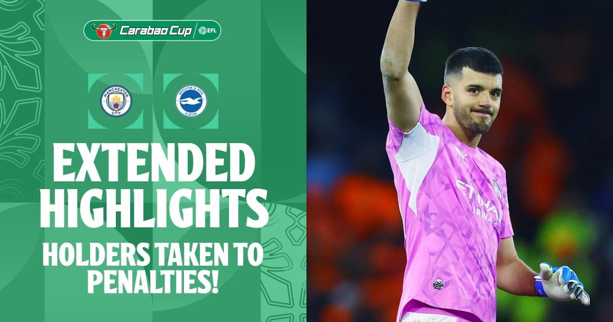 ملخص Manchester City - Brighton