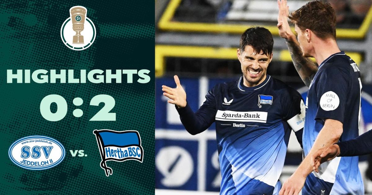 ملخص Jeddeloh - Hertha Berlin