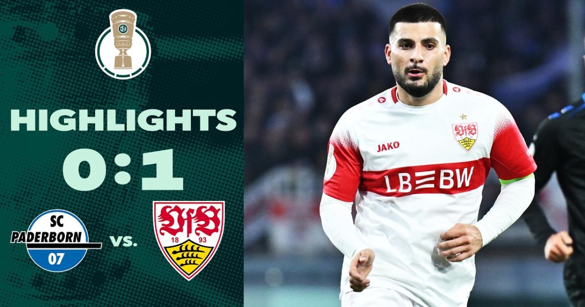 ملخص المباراة Paderborn × Stuttgart
