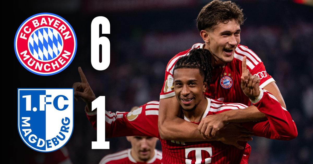 ملخص Bayern Munich - Magdeburg