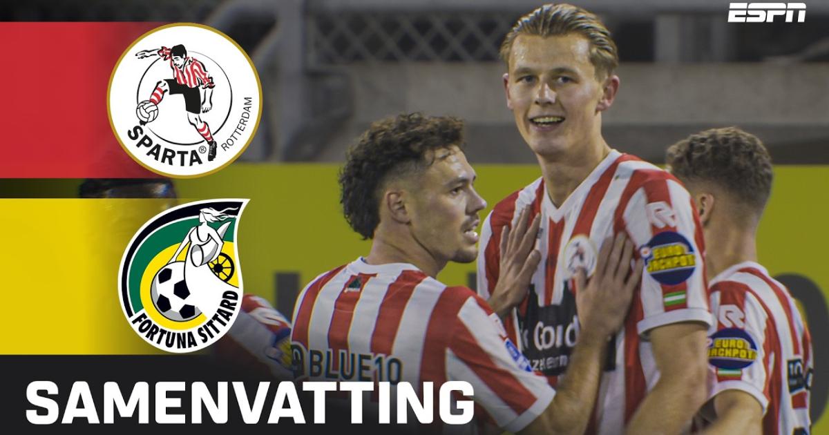 ملخص Sparta Rotterdam - Fortuna Sittard