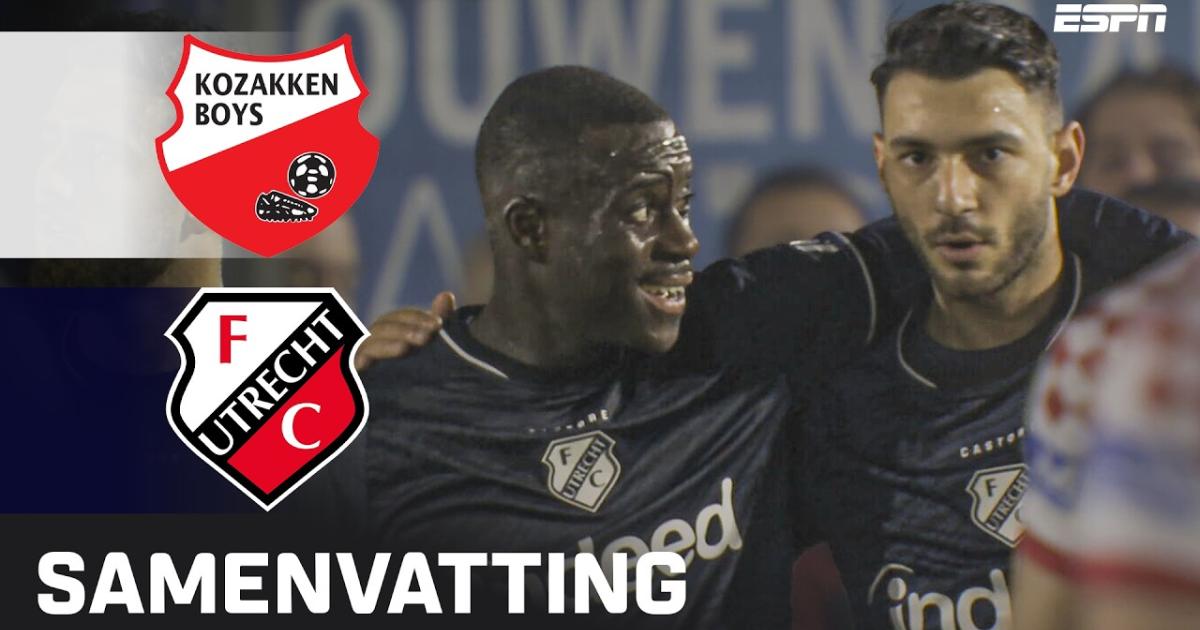 ملخص المباراة Kozakken Boys × Utrecht