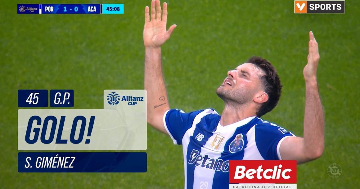 ملخص المباراة بورتو × Academico Viseu