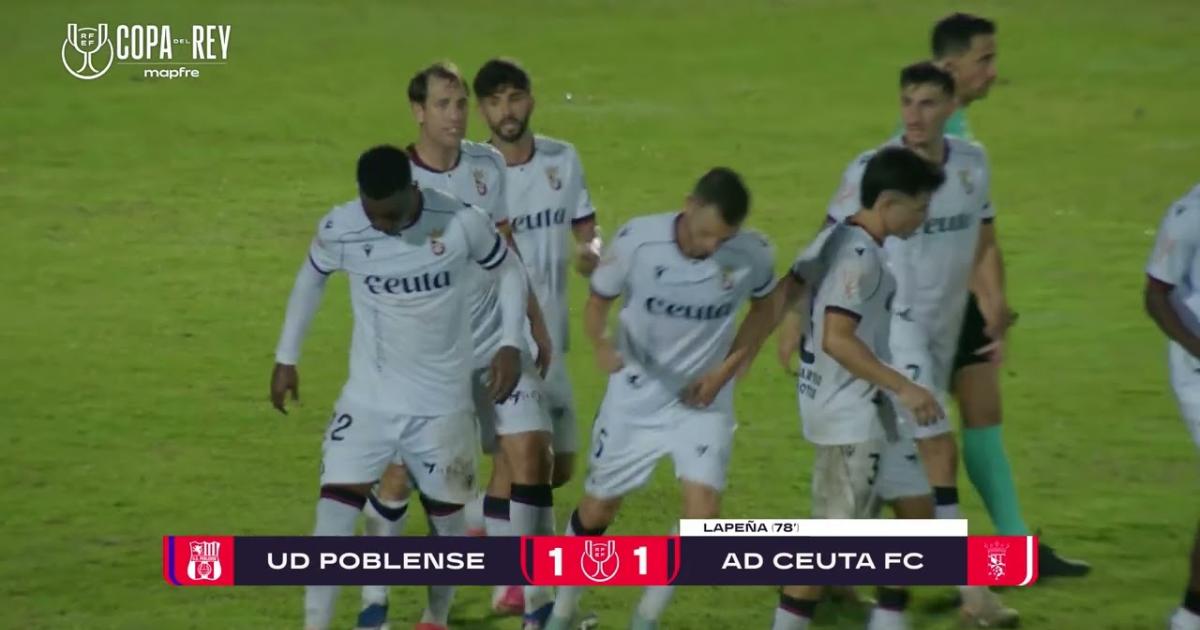 ملخص المباراة Poblense × Ceuta