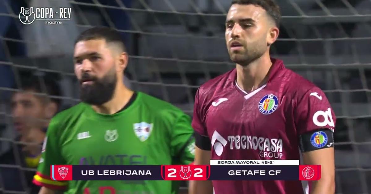 ملخص المباراة Lebrijana × خيتافي