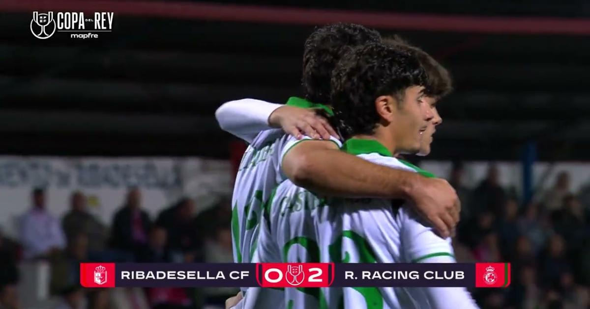 ملخص Ribadesella CF - Racing Santander