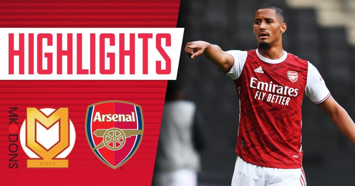 mk dons vs arsenal live streaming