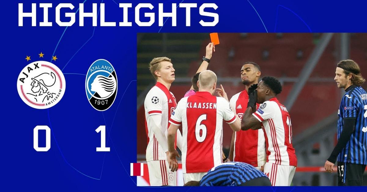Ajax vs Atalanta Livescore and Live Video Champions League Group