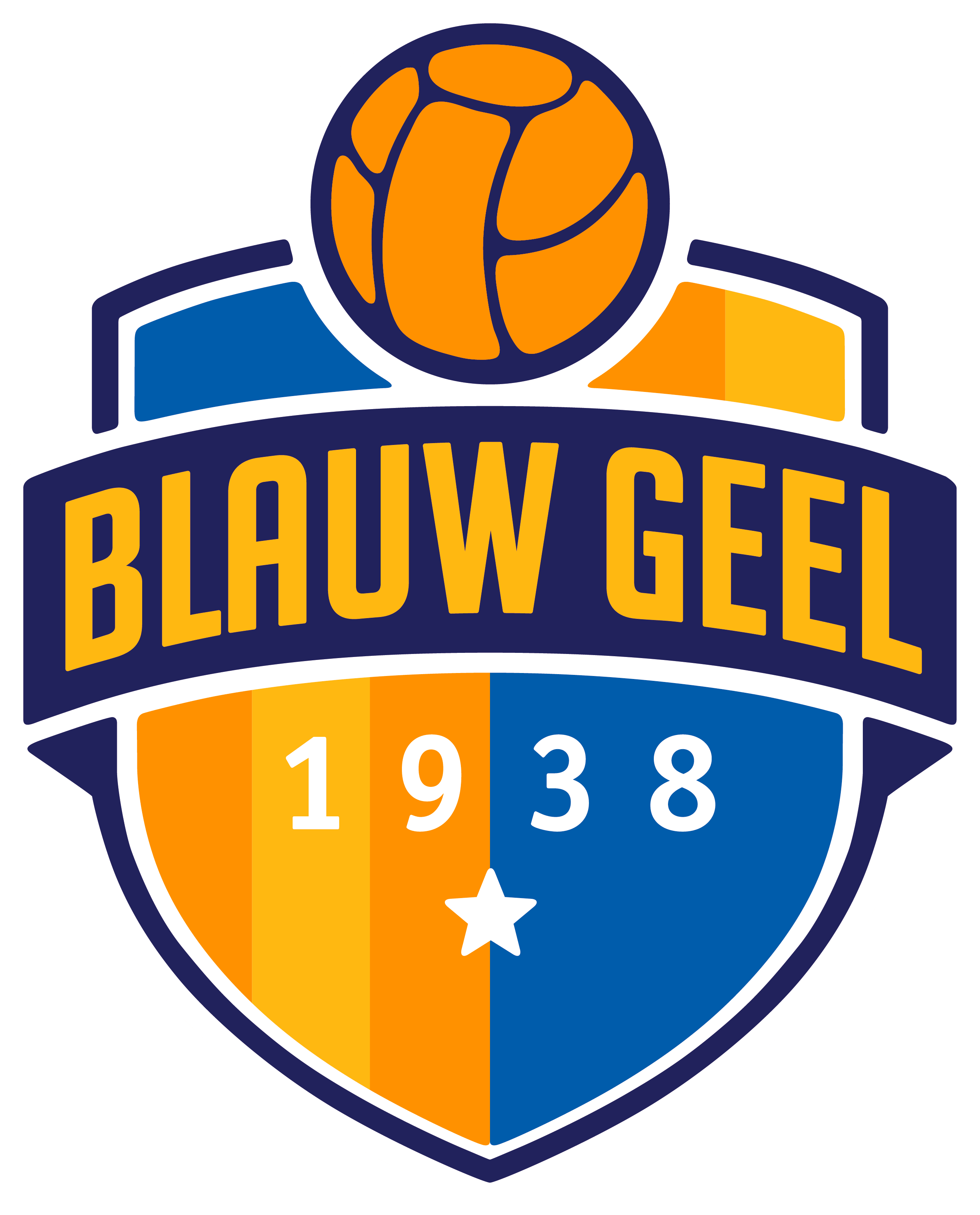 Blauw Geel logo